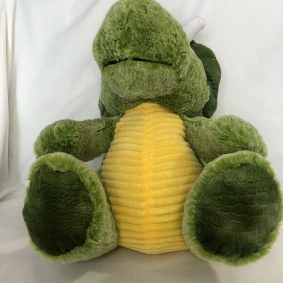 Kellytoy Green Triceratops Dinosaur Xtra Soft Luxe Fur Stuffed Plush Animal - Picture 7 of 13